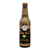 A 330ml glass bottle of Unallar Sour Apple Water, featuring a decorative brown label with green plums and Turkish text, delivers a refreshing, sugar-free sparkling taste.